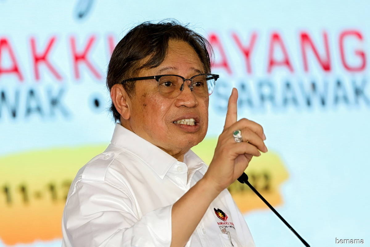 Gabungan Parti Sarawak (GPS) chairman Tan Sri Abang Johari Tun Openg